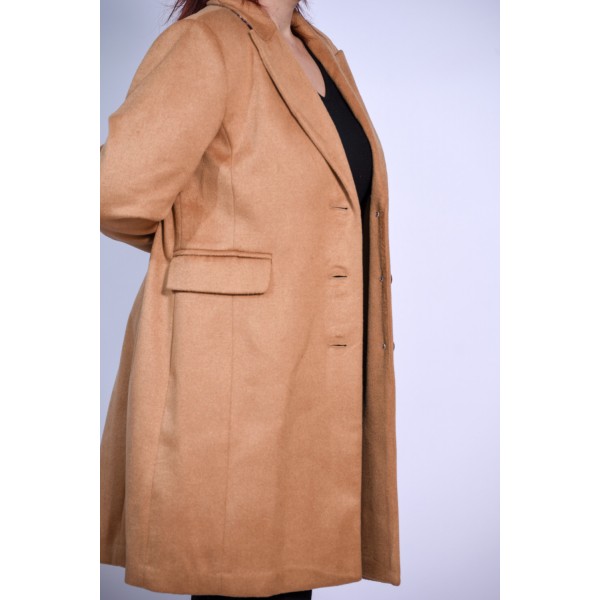 Παλτό καμηλό Rever Πανωφόρια