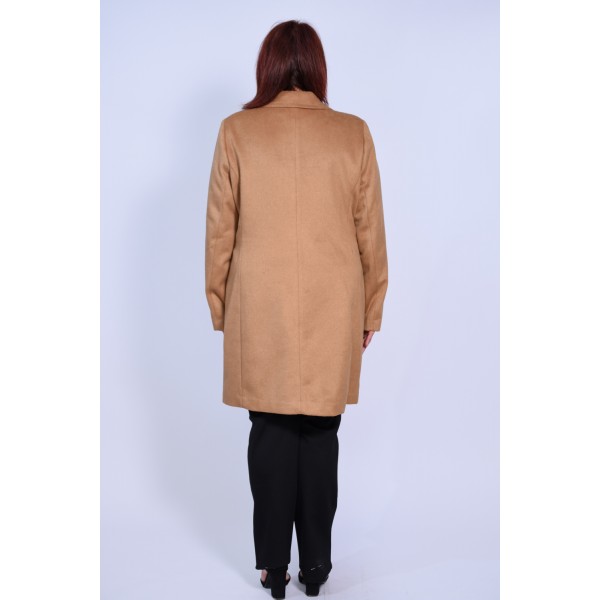 Παλτό καμηλό Rever Πανωφόρια