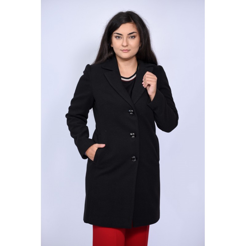 Ημίπαλτο μαύρο Estetica