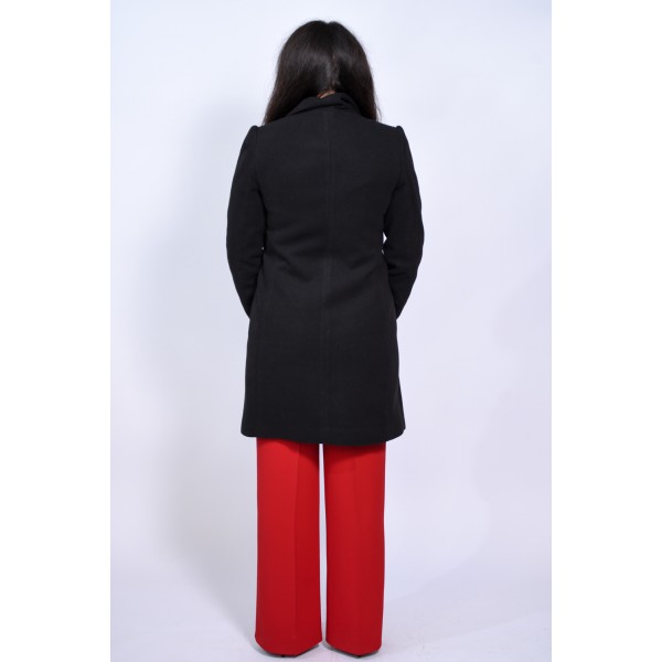 Ημίπαλτο μαύρο Estetica Πανωφόρια