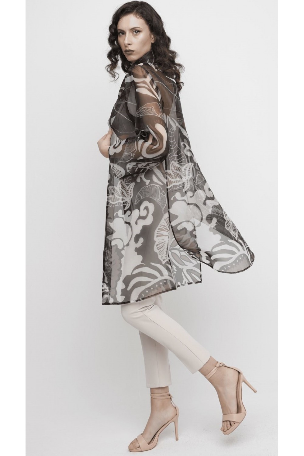 Μαντό εμπριμέ διαφάνεια  Βραδινά