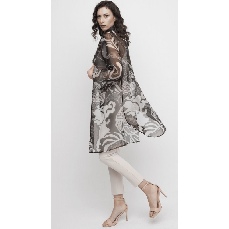 Μαντό εμπριμέ διαφάνεια  Βραδινά