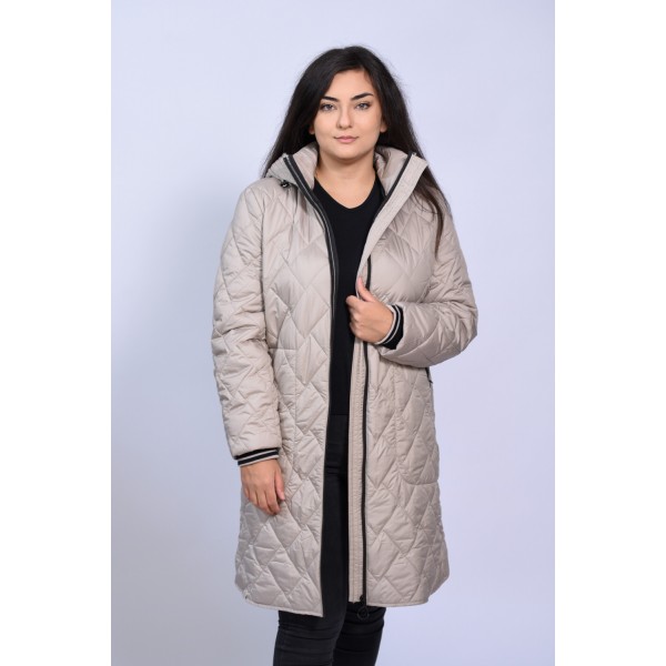 Μπουφάν μπεζ Julianea (Polea) 