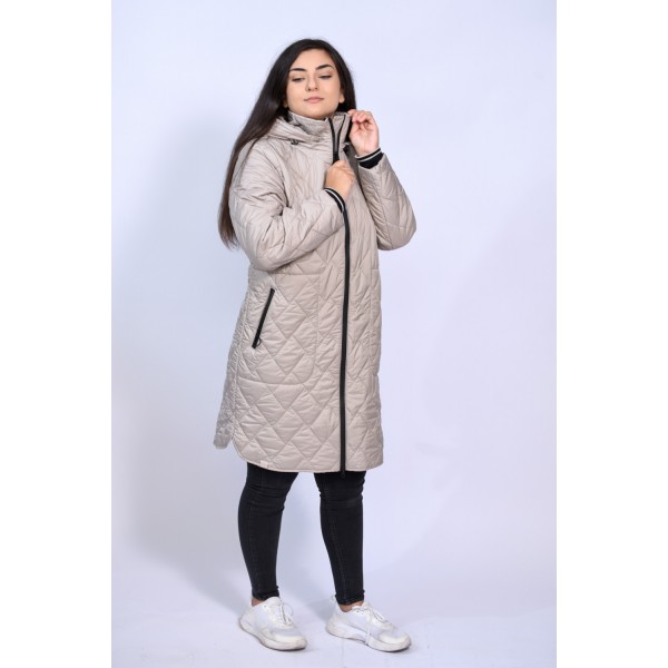 Μπουφάν μπεζ Julianea (Polea) 