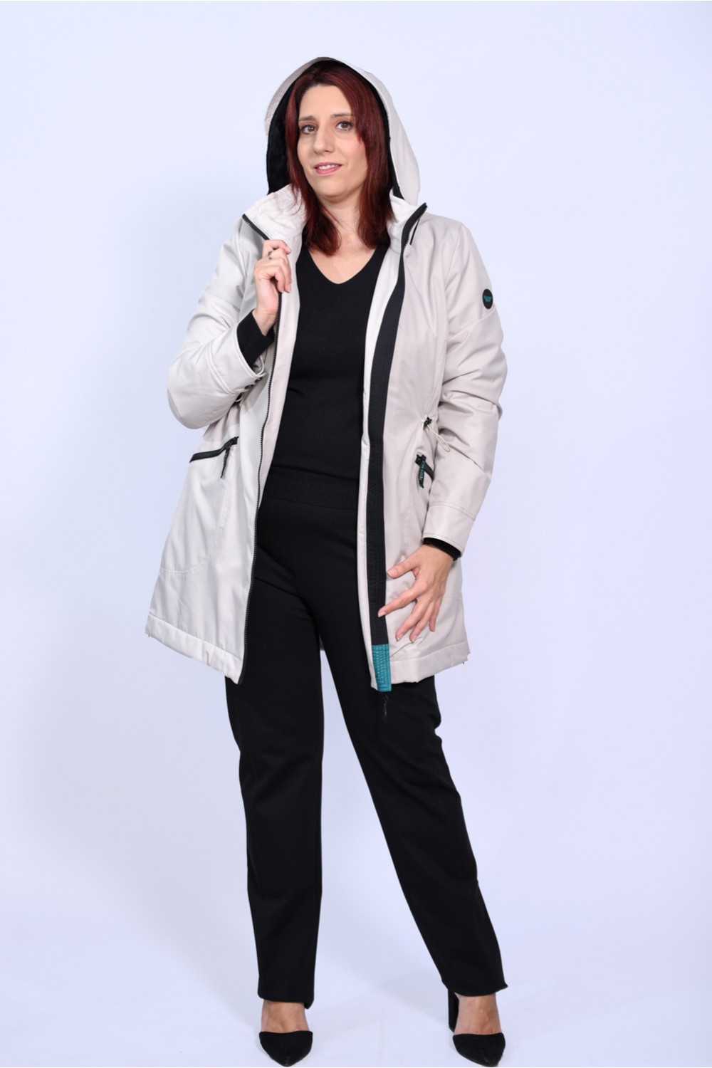 Μπουφάν λευκό Julianea (Crucero) Μπουφάν