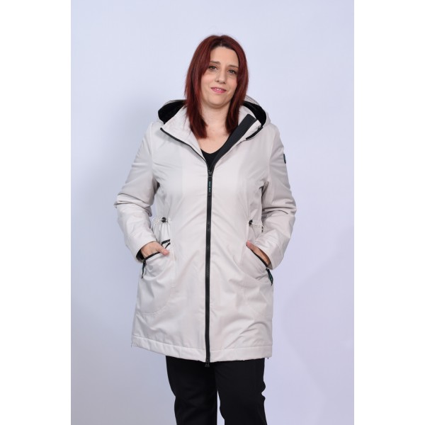 Μπουφάν λευκό Julianea (Crucero) Μπουφάν