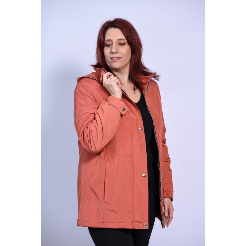 Μπουφάν πορτοκαλί Lebek Μπουφάν