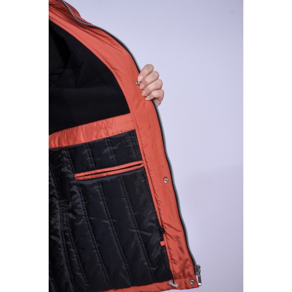 Μπουφάν πορτοκαλί Lebek Μπουφάν