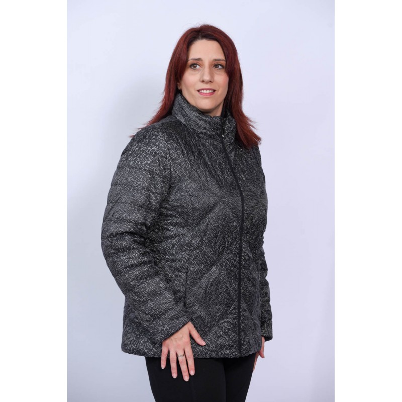 Μπουφάν μαύρο (Double Face) Μπουφάν