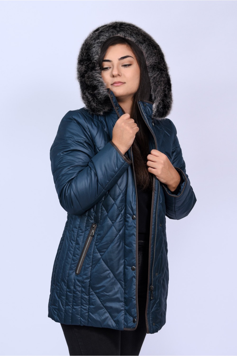 Μπουφάν πετρόλ MicroCoat  Μεγάλα Μεγέθη