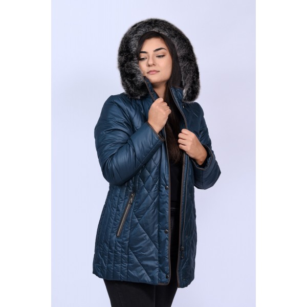 Μπουφάν πετρόλ MicroCoat  Μεγάλα Μεγέθη