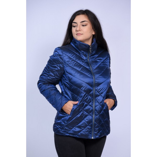 Μπουφάν μπλε Julianea (Double Face) Μπουφάν