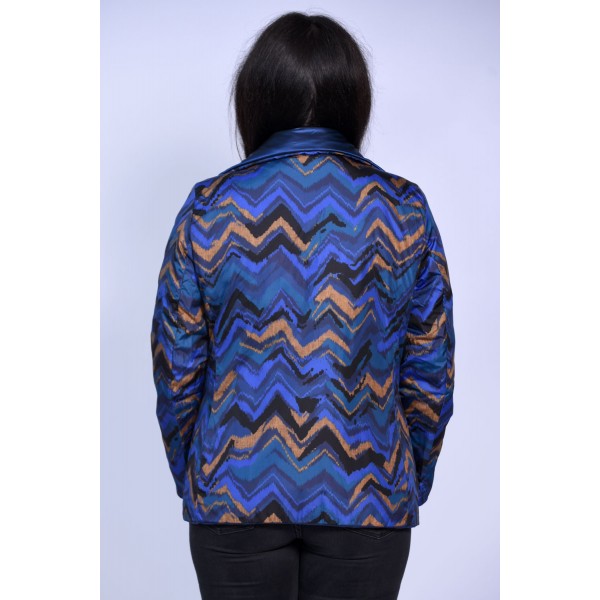 Μπουφάν μπλε Julianea (Double Face) Μπουφάν