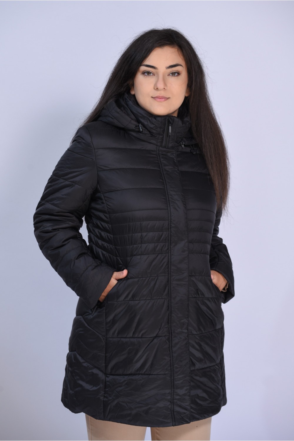 Μπουφάν μαύρο Julianea (Arno) Μπουφάν