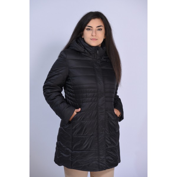 Μπουφάν μαύρο Julianea (Arno) Μπουφάν