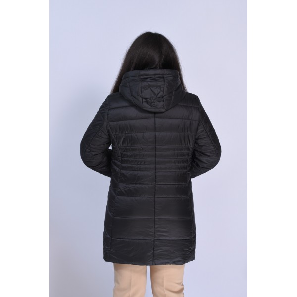 Μπουφάν μαύρο Julianea (Arno) Μπουφάν