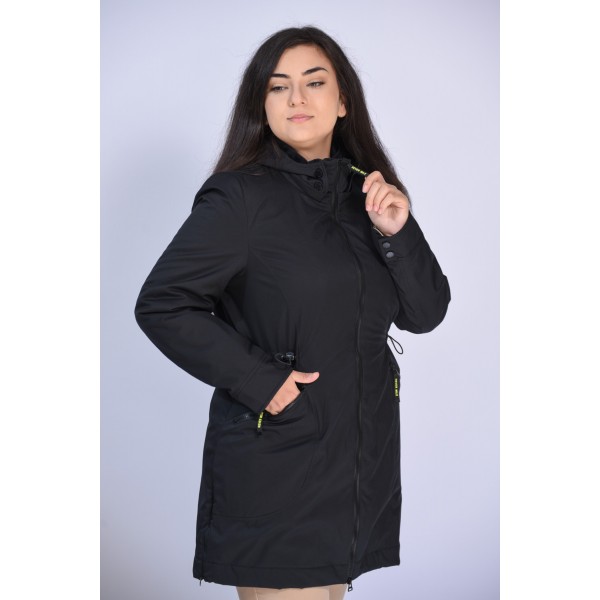 Μπουφάν μαύρο Julianea (Crucero) Μπουφάν