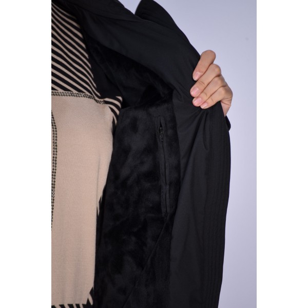 Μπουφάν μαύρο Julianea (Crucero) Μπουφάν