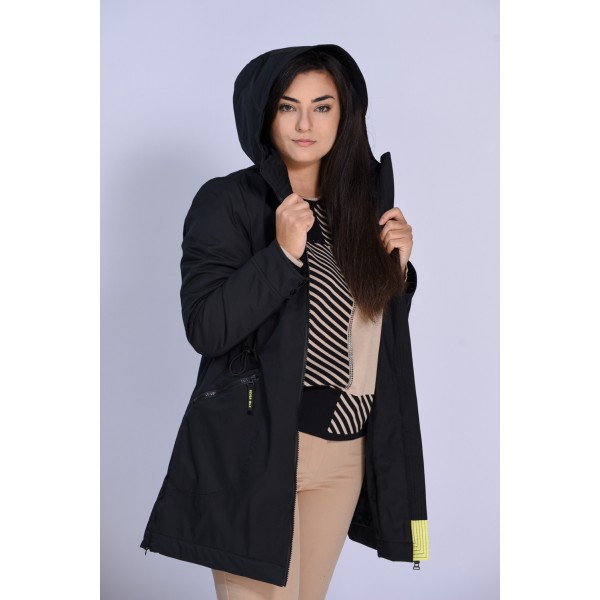 Μπουφάν μαύρο Julianea (Crucero) Μπουφάν