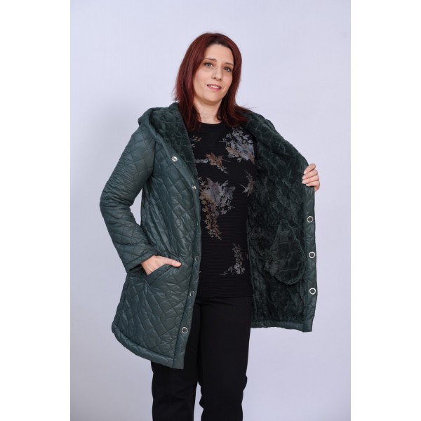 Μπουφάν λαδί  Μπουφάν