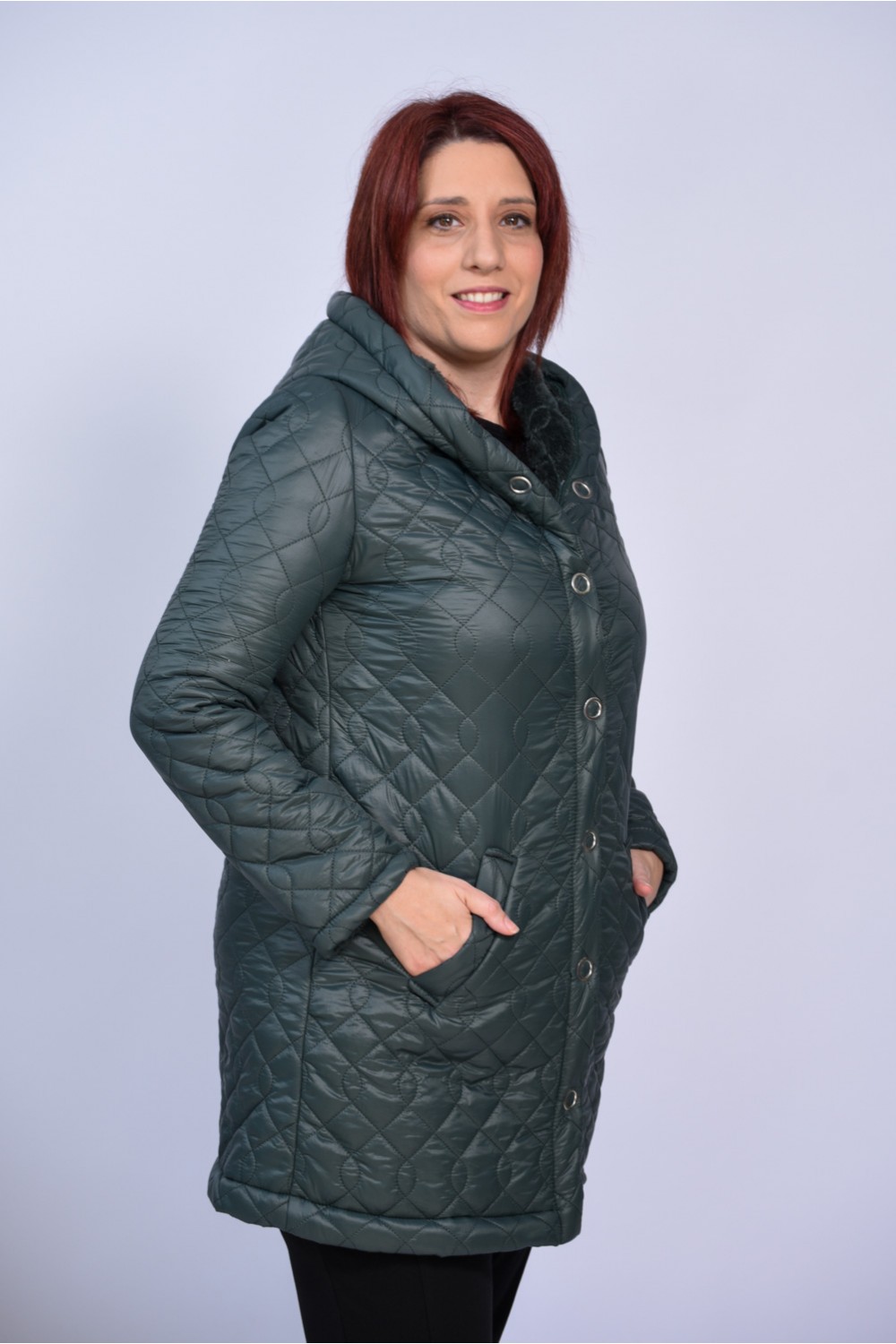 Μπουφάν λαδί  Μπουφάν