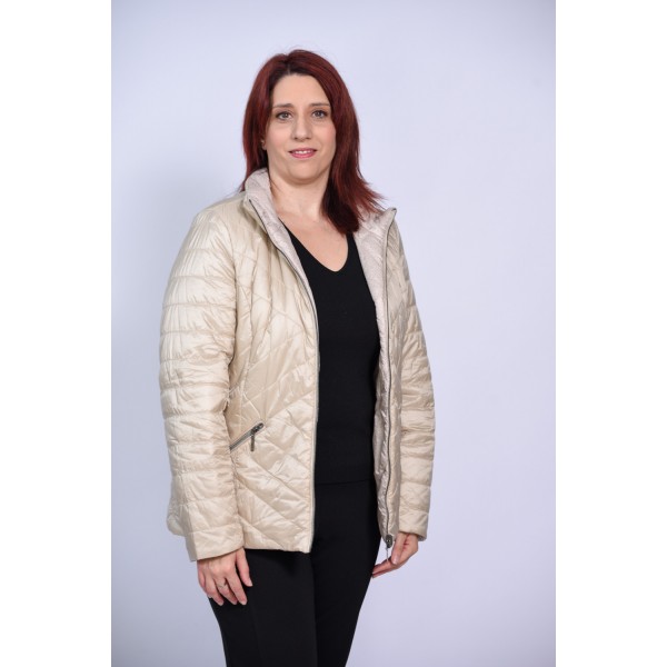 Μπουφάν εκρού (Double Face) Μπουφάν