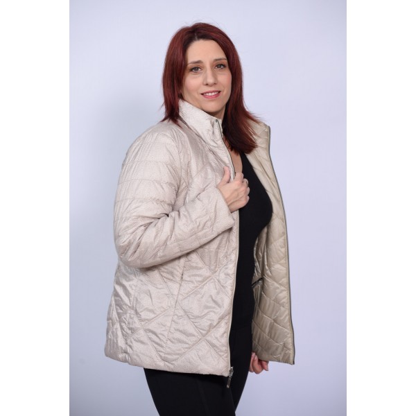 Μπουφάν εκρού (Double Face) Μπουφάν