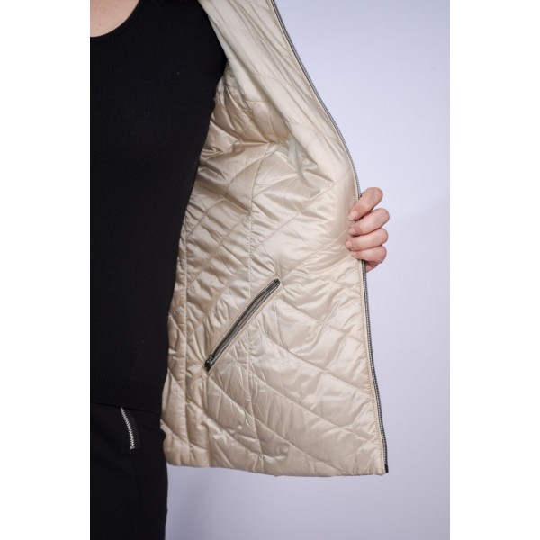 Μπουφάν εκρού (Double Face) Μπουφάν