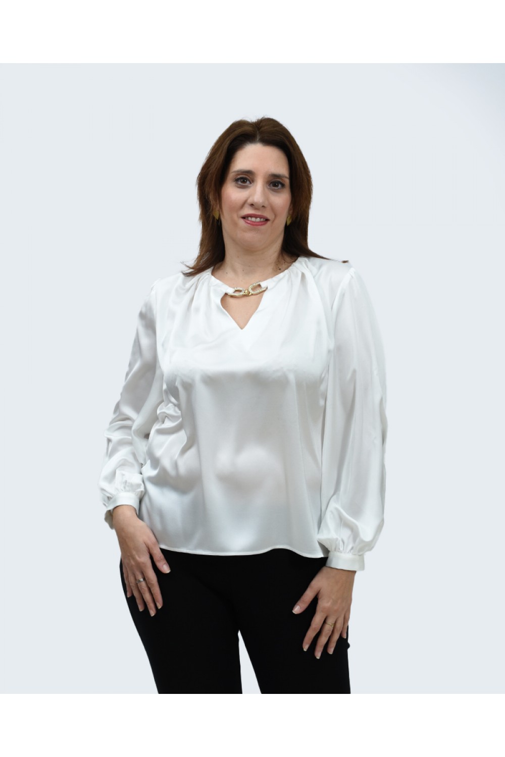 Μπλούζα εκρού LaSoie Μπλούζες