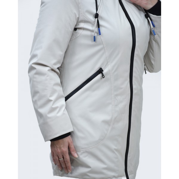 Μπουφάν Julianea εκρού  (Alpes) Μπουφάν