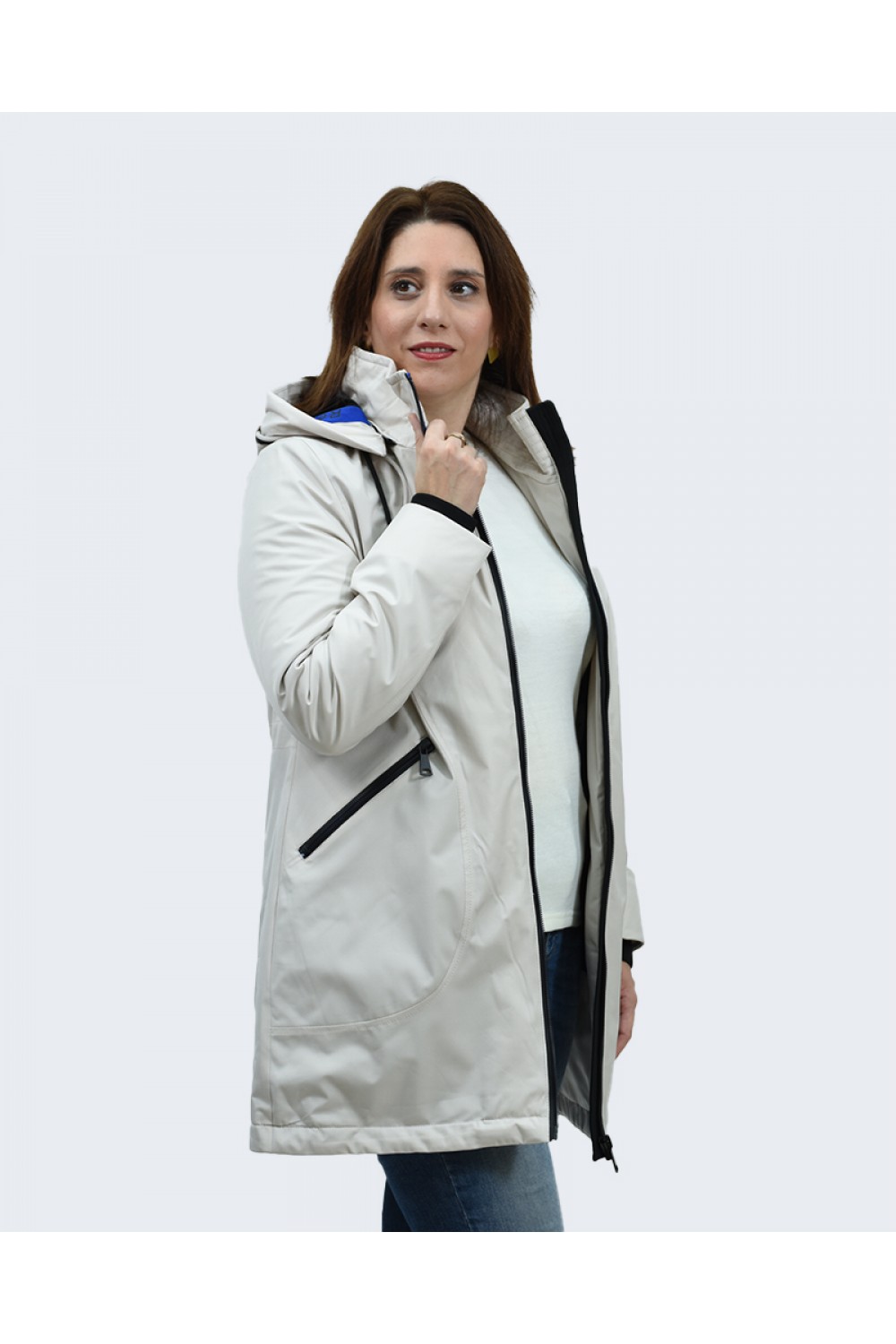 Μπουφάν Julianea εκρού  (Alpes) Μπουφάν