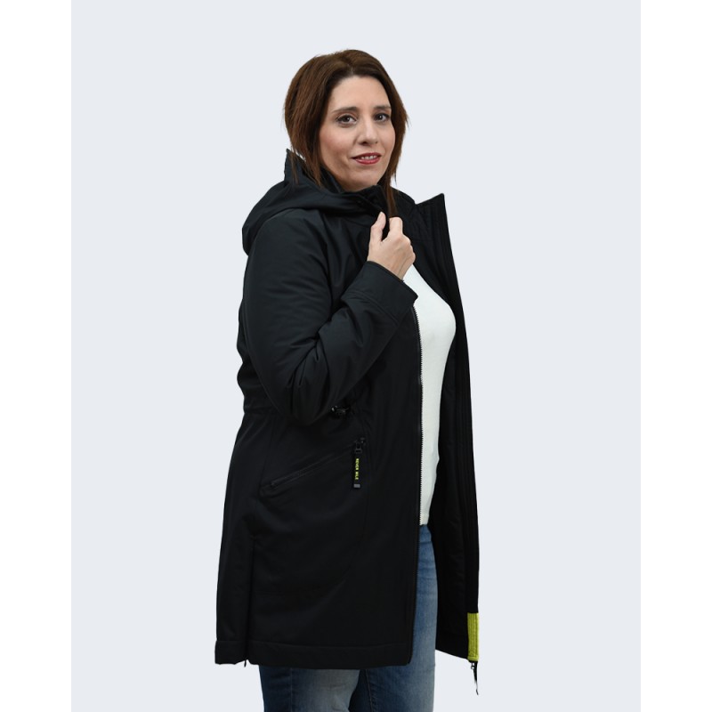 Μπουφάν μαύρο Julianea (PINZON) Μπουφάν