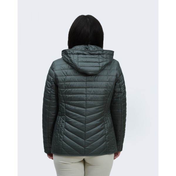 Microcoat μπουφάν κυπαρισσί Μπουφάν