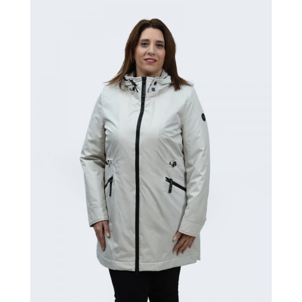 Μπουφάν εκρού Julianea (PINZON) Μπουφάν