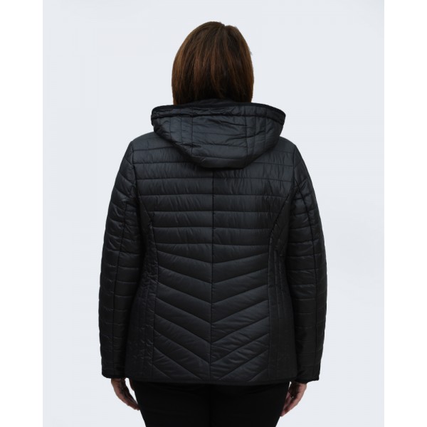 Microcoat μπουφάν μαύρο  Μπουφάν