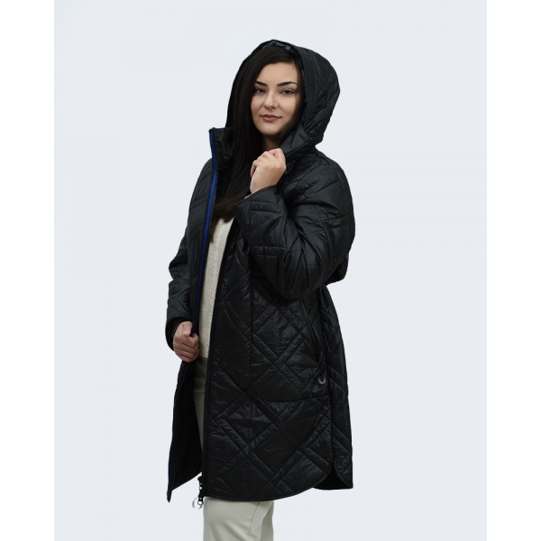 Μπουφάν μαύρο Julianea (ELVAS) Μπουφάν