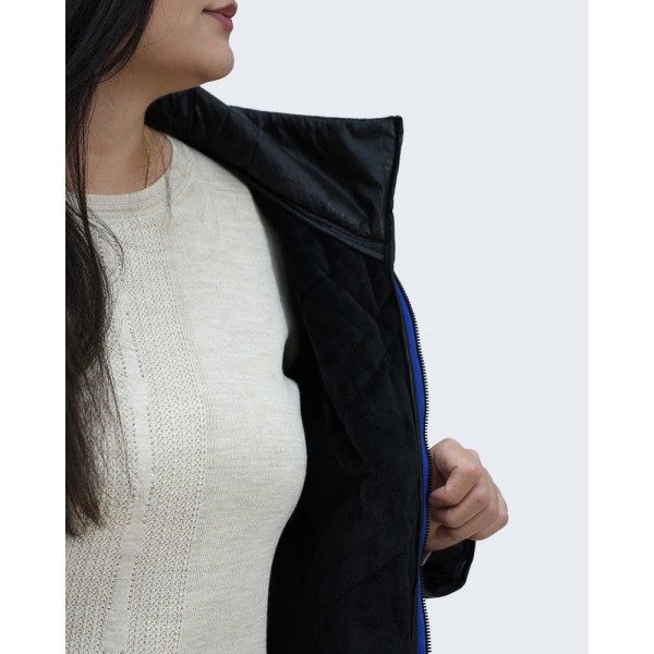 Μπουφάν μαύρο Julianea (ELVAS) Μπουφάν