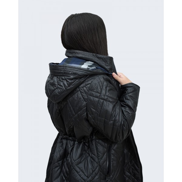 Μπουφάν μαύρο Julianea (ELVAS) Μπουφάν