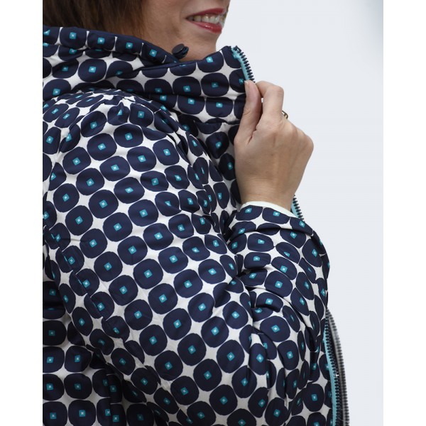 Μπουφάν  Julianea μπλε (Double Face) Μπουφάν