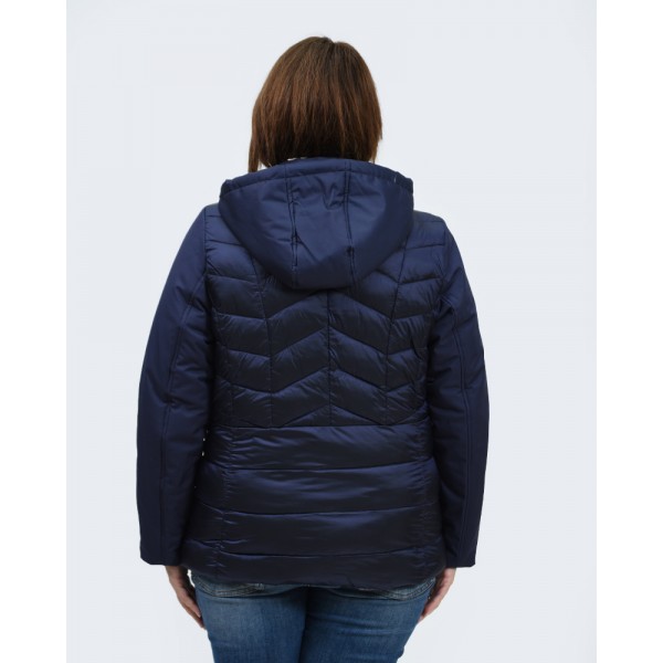 Μπουφάν  Julianea μπλε (Double Face) Μπουφάν