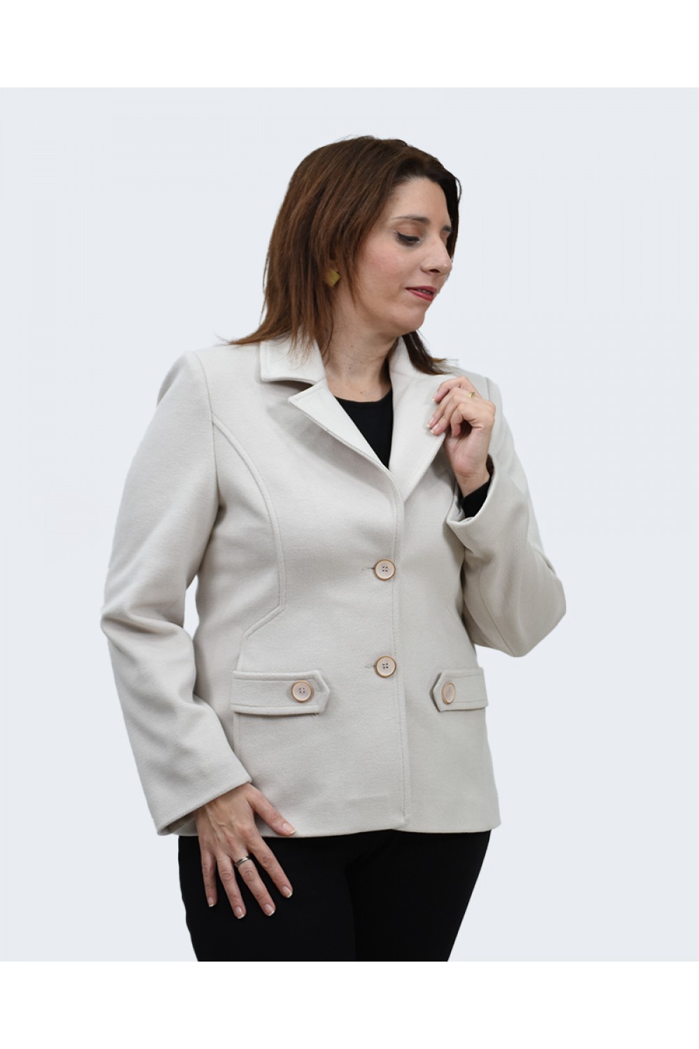  Εκρού ζακέτα Πανωφόρια