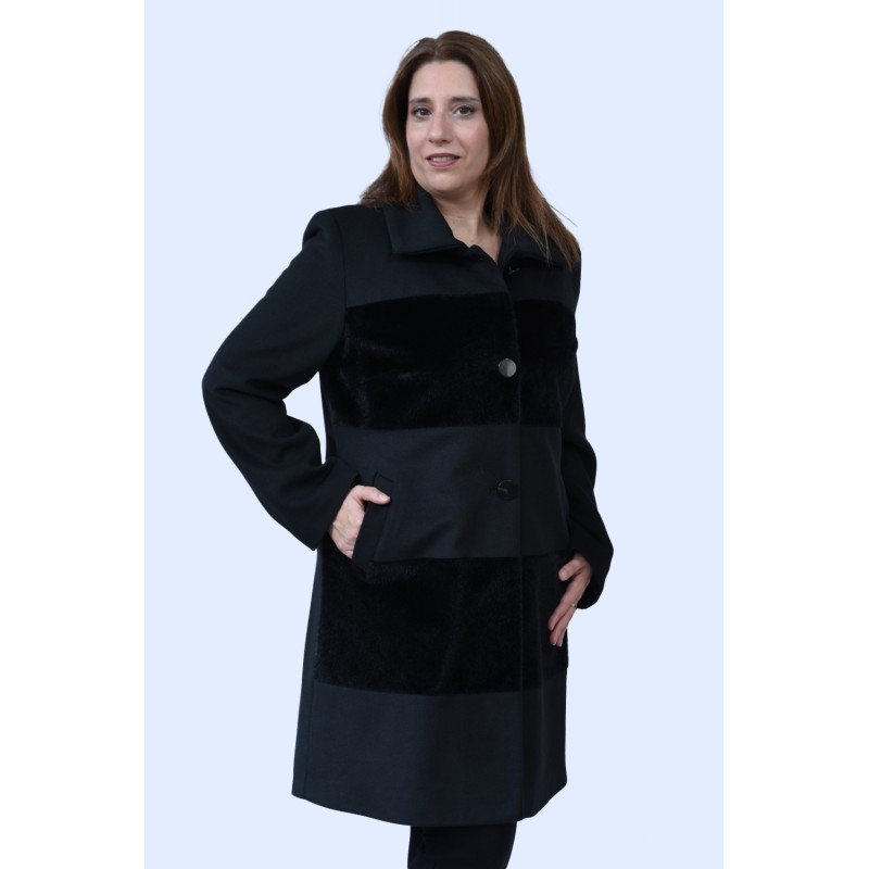 Παλτό μαύρο Assy