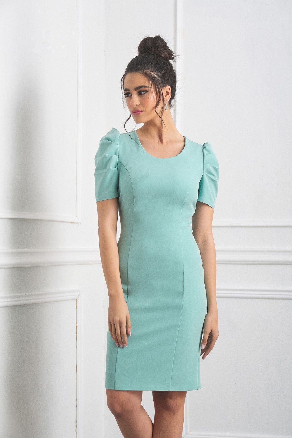 Φόρεμα μέντα  Μεγάλα Μεγέθη