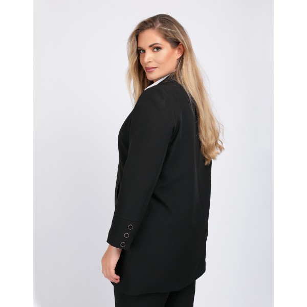 Μαντό μαύρο υπερμέγεθος  Μεγάλα Μεγέθη