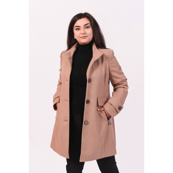 Ημίπαλτο καμηλό Μεγάλα Μεγέθη