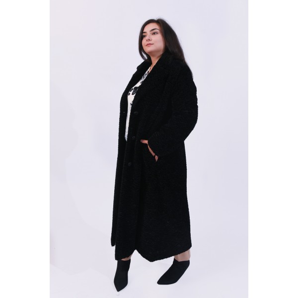 Παλτό μαύρο αστρακάν Βραδινά
