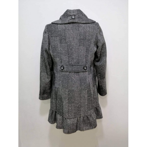 Ημίπαλτο Tweed γκρι  Πανωφόρια