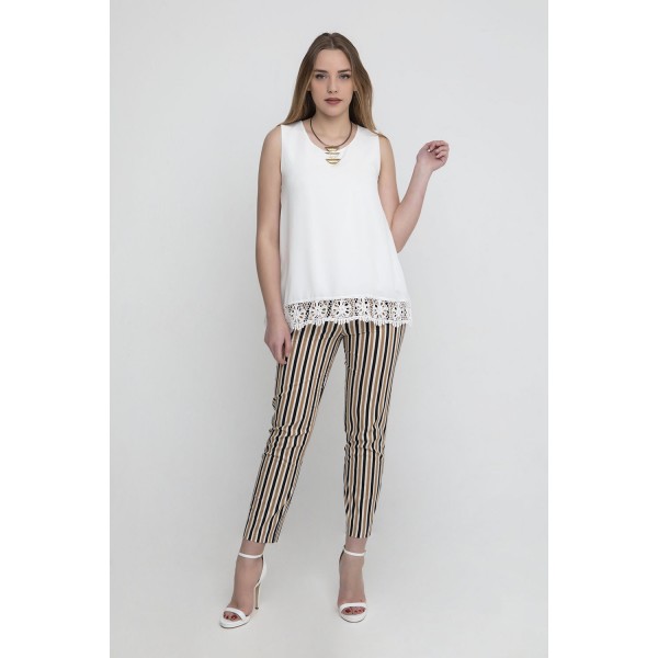 Παντελόνι ριγέ Παντελόνια