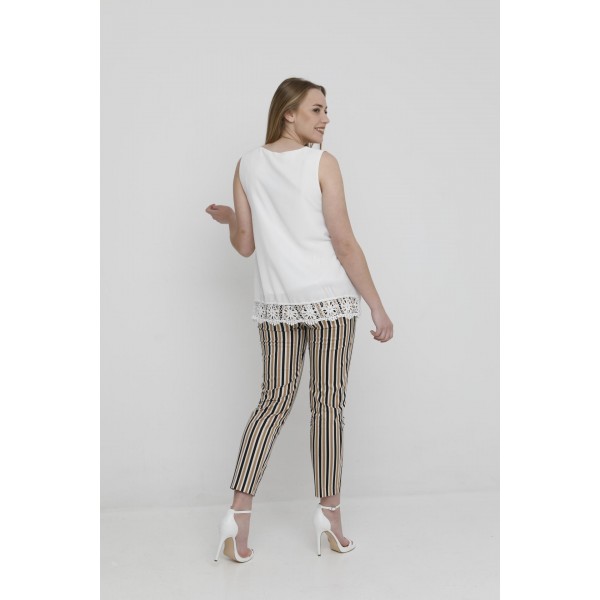 Παντελόνι ριγέ Παντελόνια