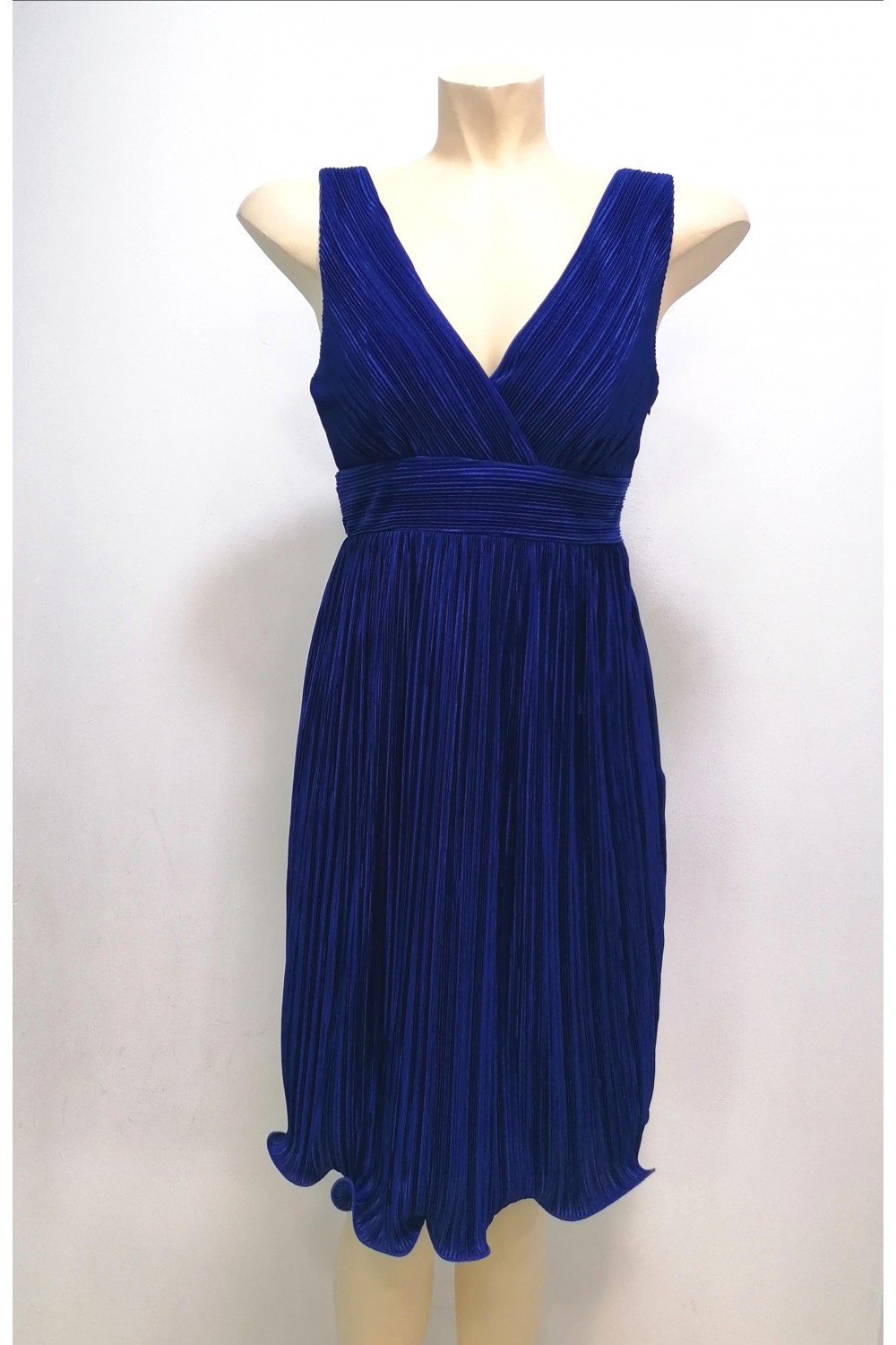 Φόρεμα ρουά κοντό πλισέ Φορέματα